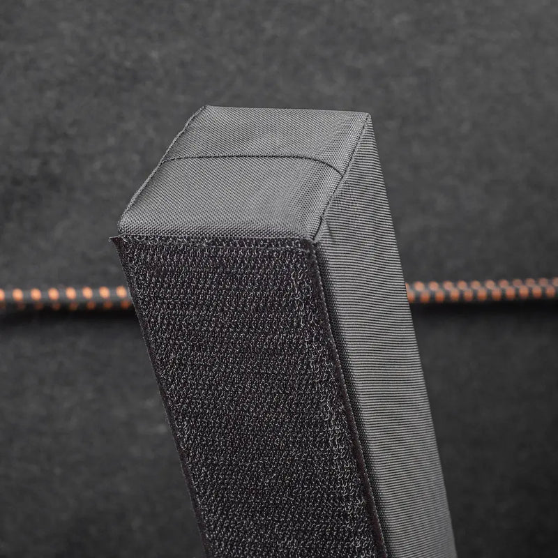 Bending FlexiStick and attaching it to standard trunk felt floor